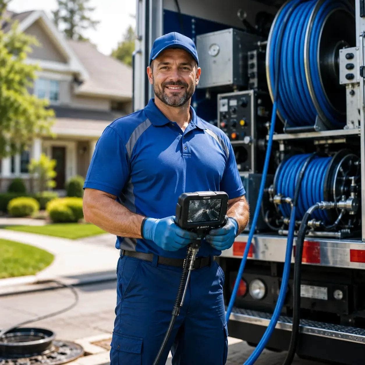 Local outdoor drain cleaning specialists in Hubbell, MI